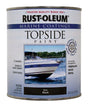 Rust-Oleum Marine Coatings Outdoor Black Marine Topside Paint 1 qt