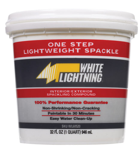 White Lightning Ready to Use White Lightweight Spackling Compound 32 oz