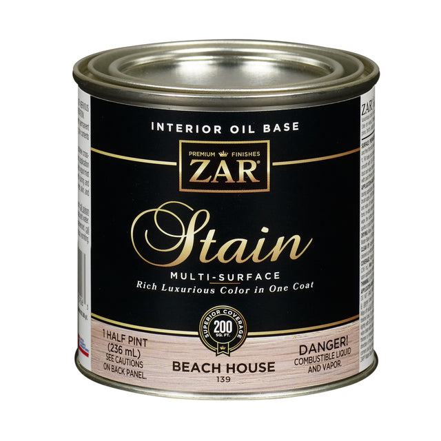 ZAR Semi-Transparent Beach House Oil-Based Polyurethane Wood Stain 0.5 pt