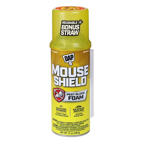 Touch 'n Foam Mouse Shield Off White Polyurethane Foam Foam Sealant 12 oz