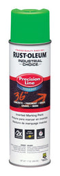 Rust-Oleum Industrial Choice Fluorescent Green Field Marking Paint 17 oz