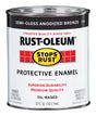 Rust-Oleum Stops Rust Indoor and Outdoor Semi-Gloss Anodized Bronze Protective Enamel 1 qt