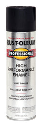 Rust-Oleum Professsional Semi-Gloss Black High Performance Enamel Spray 15 oz