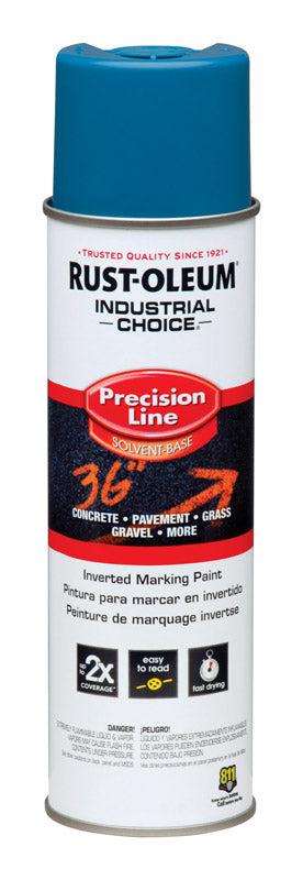 Rust-Oleum Industrial Choice Blue Inverted Marking Paint 17 oz