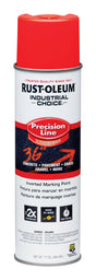 Rust-Oleum Industrial Choice Fluorescent Red-Orange Inverted Marking Paint 17 oz