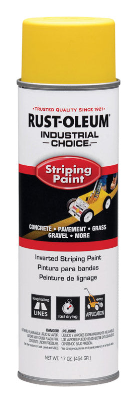 Rust-Oleum Industrial Choice Yellow Spray Paint 18 oz