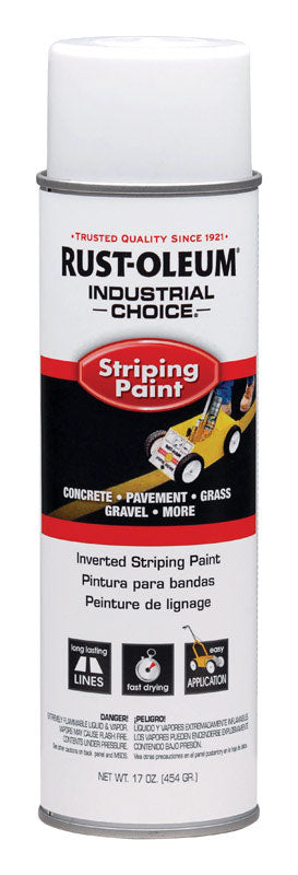 Rust-Oleum Industrial Choice White Inverted Striping Paint 18 oz