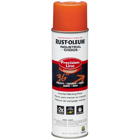 Rust-Oleum Industrial Choice Alert Orange Field Marking Paint 17 oz