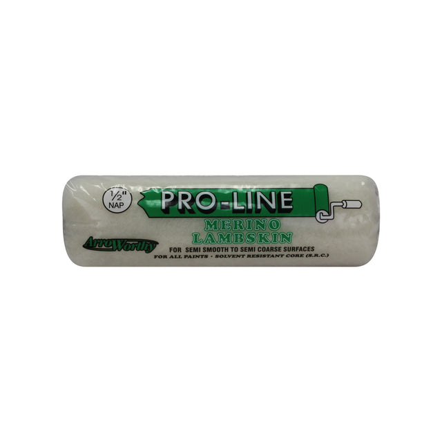 ArroWorthy Pro-Line Lambskin 9 in. W X 1/2 in. Paint Roller Cover 1 pk