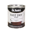 Old Masters Semi-Transparent Rich Mahogany Oil-Based Alkyd Fast Dry Wood Stain 1 qt