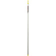 Mr. LongArm Twist-Lok Telescoping 6-12 ft. L X 1 in. D Aluminum Extension Pole Silver