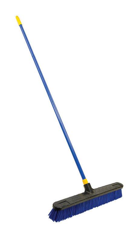 Quickie Bulldozer Polypropylene 24 in. Rough Surface Push Broom