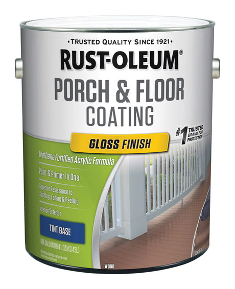 Rust-Oleum Porch & Floor Gloss Tint Base Porch and Floor Paint+Primer 1 gal