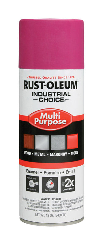 Rust-Oleum Industrial Choice OSHA Safety Purple Field Marking Paint 12 oz