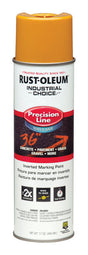 Rust-Oleum Industrial Choice Caution Yellow Field Marking Paint 17 oz