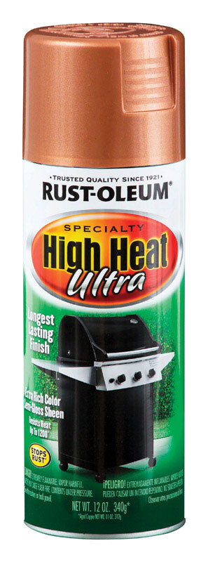 Rust-Oleum Specialty Semi-Gloss Aged Copper Ultra High Heat Spray 12 oz
