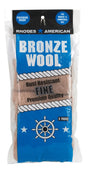 Rhodes American Homax 3 Grade Fine Bronze Wool Pads 3 pk