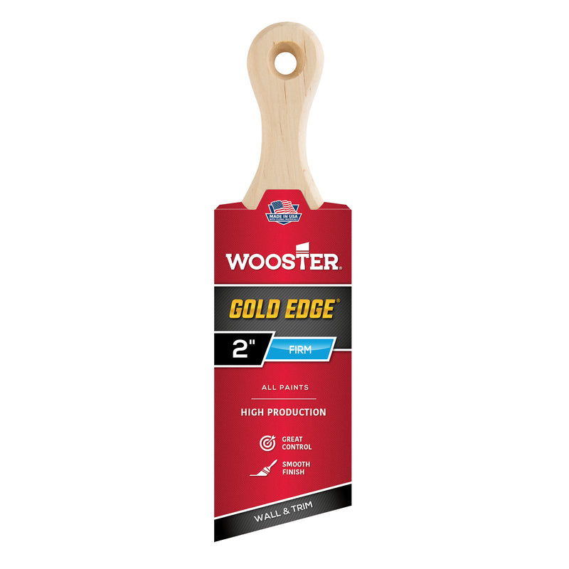 Wooster Gold Edge 2 in. Firm Angle Paint Brush