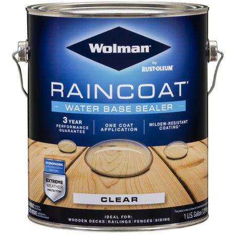 Wolman RainCoat Clear Water-Based Wood Sealant 1 gal