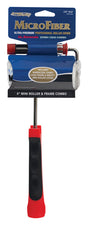ArroWorthy 4 in. W Jumbo Mini Paint Roller Frame and Cover Threaded End
