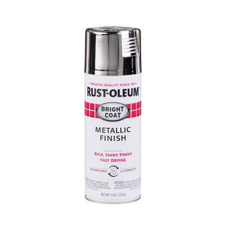 Rust-Oleum Stops Rust Chrome Bright Coat Metallic Spray 11 oz