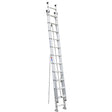 Werner 24 ft. H Aluminum Extension Ladder Type IA 300 lb. capacity