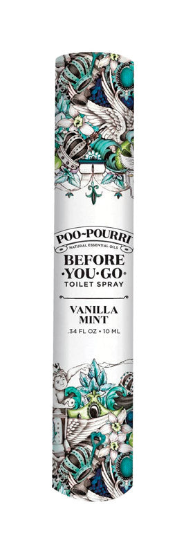 Poo-Pourri Vanilla Mint Scent Odor Eliminator 10 ml Liquid