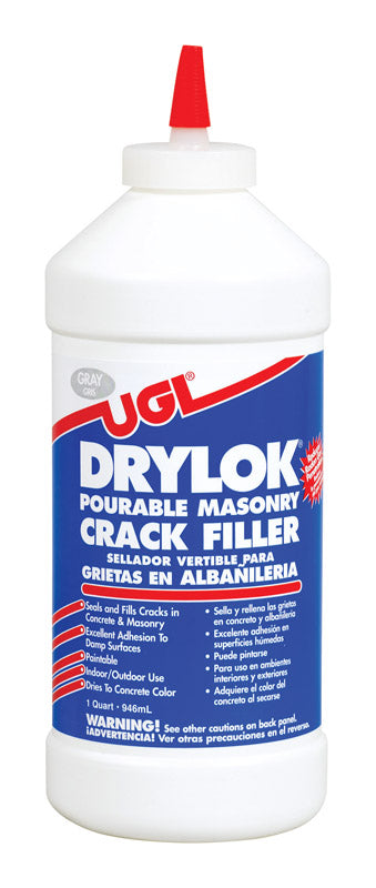 Drylok Gray Latex Masonry Crack Filler 1 qt