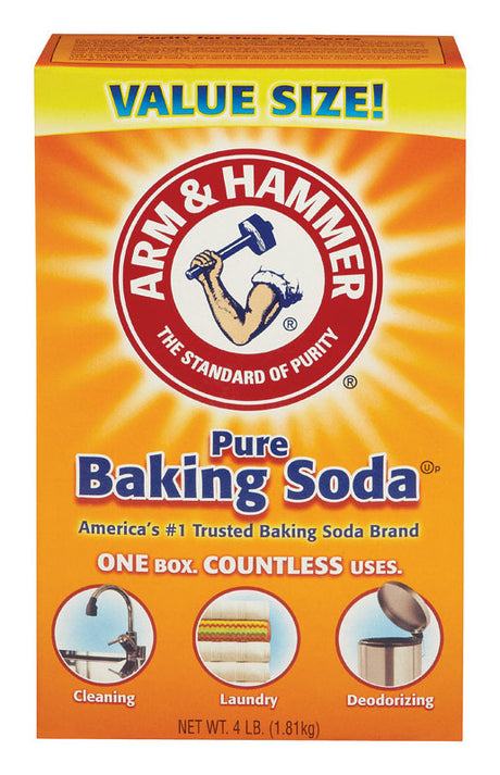 Arm & Hammer Baking Soda No Scent Cleaning Powder 4 lb