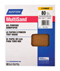 Norton MultiSand 11 in. L X 9 in. W 80 Grit Aluminum Oxide All Purpose Sandpaper 25 pk