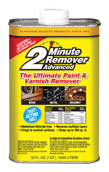 Sunnyside 2 Minute Remover Advanced Paint and Varnish Remover 1 qt