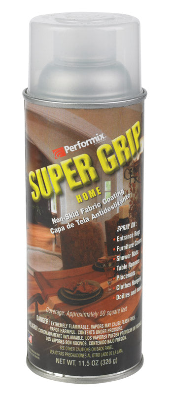 Plasti Dip Super Grip Clear Non-Skid Fabric Coating 2.75 in. W X 2.75 in. L 11 1/2 oz