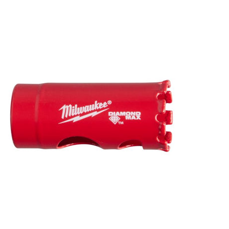 Milwaukee Diamond Max 7/8 in. Diamond Grit Glass, Porcelain, Tile, and Stone Hole Saw 1 pk