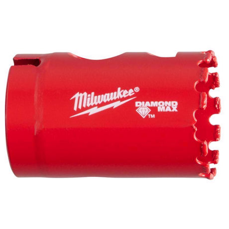 Milwaukee Diamond Max 1-3/8 in. Diamond Grit Glass, Porcelain, Tile, and Stone Hole Saw 1 pk