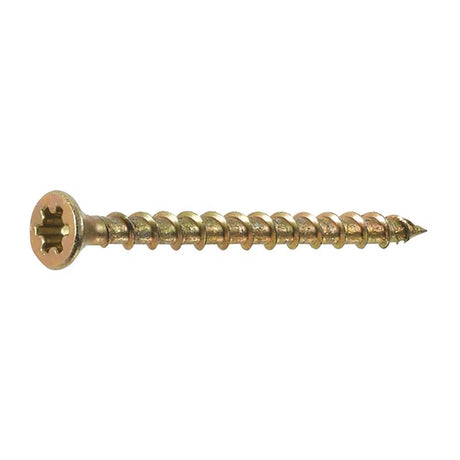 FastenMaster PAMFast No. 8 X 1-3/4 in. L Star Yellow Zinc Collated Subfloor Screws 1000 pk