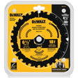 DeWalt 6-1/2 in. D X 5/8 in. Tungsten Carbide Circular Saw Blade 18 teeth 1 pk