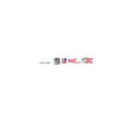Milwaukee Sawzall 6 in. Bi-Metal Double Duty Upgrade Reciprocating Saw Blade 10 TPI 5 pk