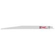 Milwaukee Sawzall 12 in. Bi-Metal Thin Kerf Reciprocating Saw Blade 8/12 TPI 5 pk