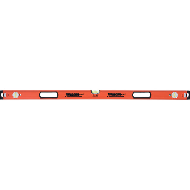 Johnson 48 in. Aluminum Heavy Duty Box Level 3 vial