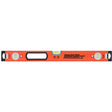 Johnson 24 in. Aluminum Heavy Duty Box Level 3 vial