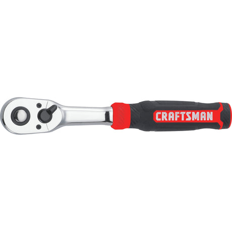 Craftsman 3/8 in. drive Bi-Material Quick-Release Ratchet 72 teeth