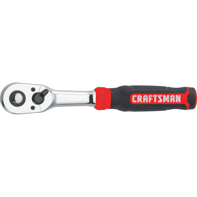Craftsman 3/8 in. drive Bi-Material Quick-Release Ratchet 72 teeth
