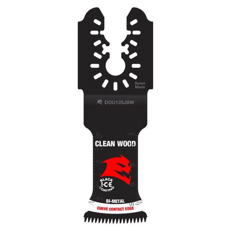 Diablo 1-1/4 in. X 1-1/4 in. W Bi-Metal Oscillating Blade Clean Wood 3 pk