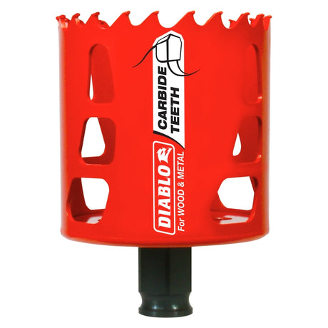 Diablo 2-9/16 in. Carbide Tipped Hole Saw 1 pk
