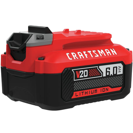 Craftsman V20 CMCB206 6 Ah Lithium-Ion High Capacity Battery 1 pc
