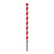 Milwaukee 5/8 in. X 12 in. L Carbide Hammer Drill Bit 3-Flat Shank 1 pk