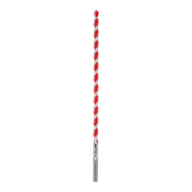 Milwaukee 7/8 in. X 12 in. L Carbide Hammer Drill Bit 3-Flat Shank 1 pk