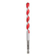 Milwaukee Shockwave 3/8 in. X 6 in. L Carbide Hammer Drill Bit Hex Shank 1 pk