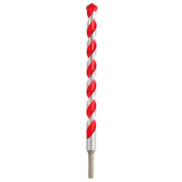 Milwaukee 3/4 in. X 12 in. L Carbide Hammer Drill Bit 3-Flat Shank 1 pk
