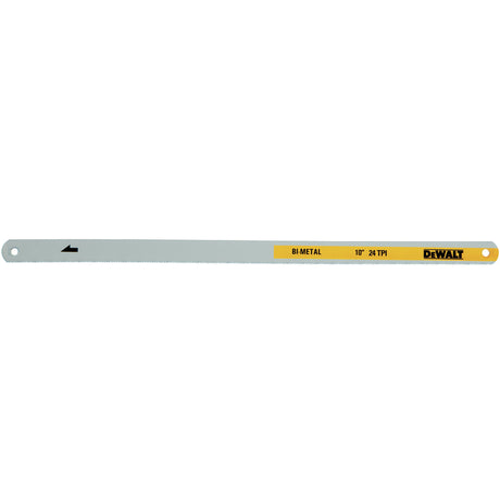 DeWalt 10 in. Bi-Metal Hacksaw Blade 24 TPI 2 pk